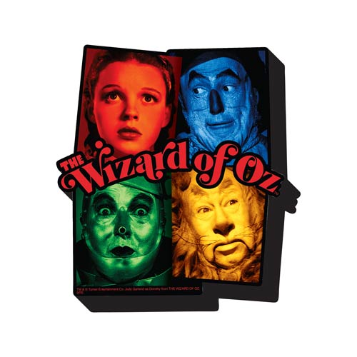 Wizard of Oz Squares Funky Chunky Magnet